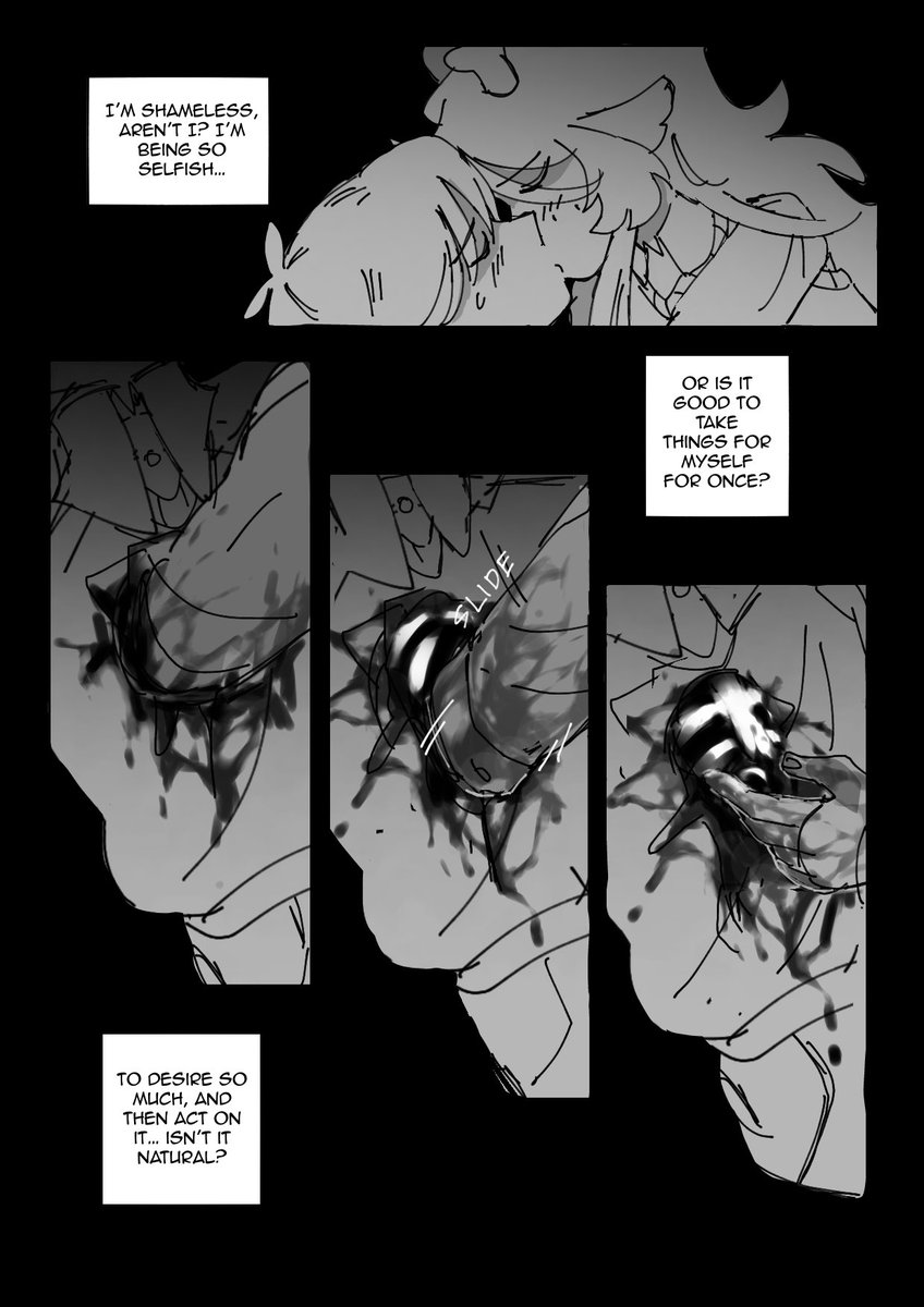 (tw gore , tw heavy gore , tw blood)

taking what’s yours (1/2) #deltarune #kriselle