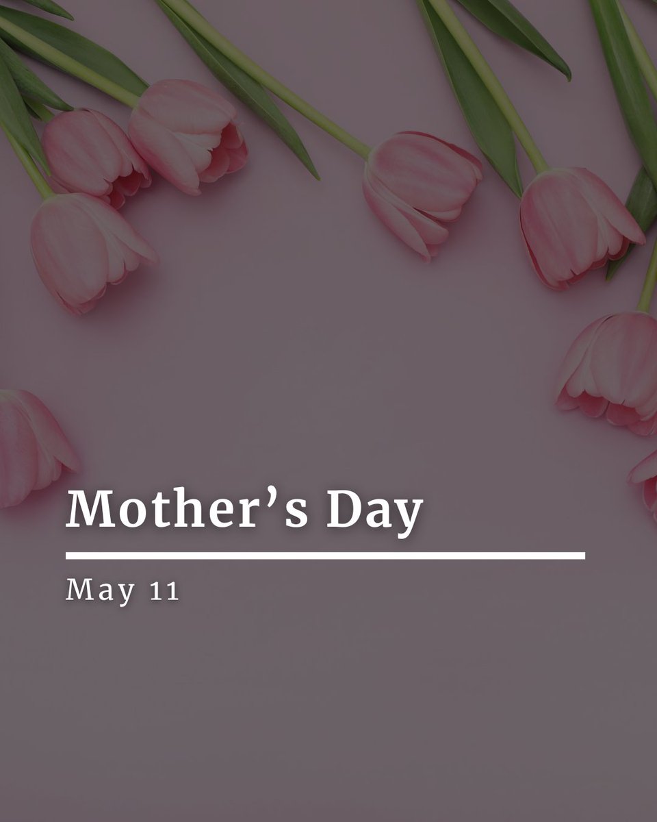 Happy #MothersDay ❤️

Today we think of those who care, those who love, and those we miss.

We celebrate your strength and thank you for your endless love, patience, and all the sacrifices you make every day.