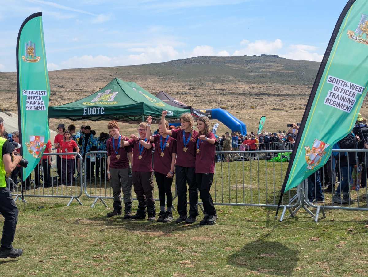 Bristol &amp; Gloucestershire wing 2025 35 ten tors team have finished!!!!!!