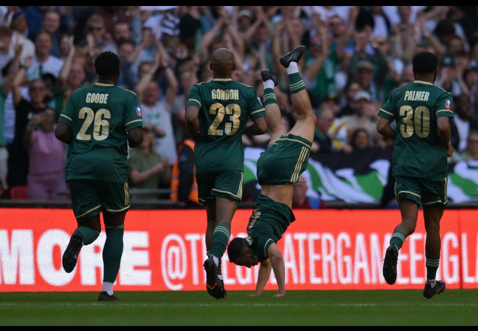 Fantastic to see one of our long term customers in the <a href="/FAVaseHQ/">FA Vase HQ</a> final. Lovely looking, specially created shirts for the final. Good luck!
