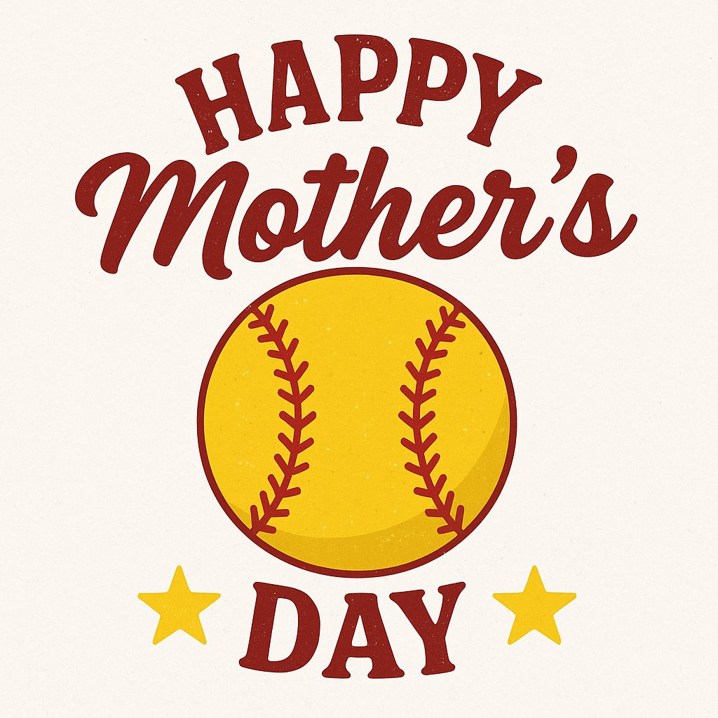 Happy Mother’s Day to all our softball moms! Thank you for all that you do!💕