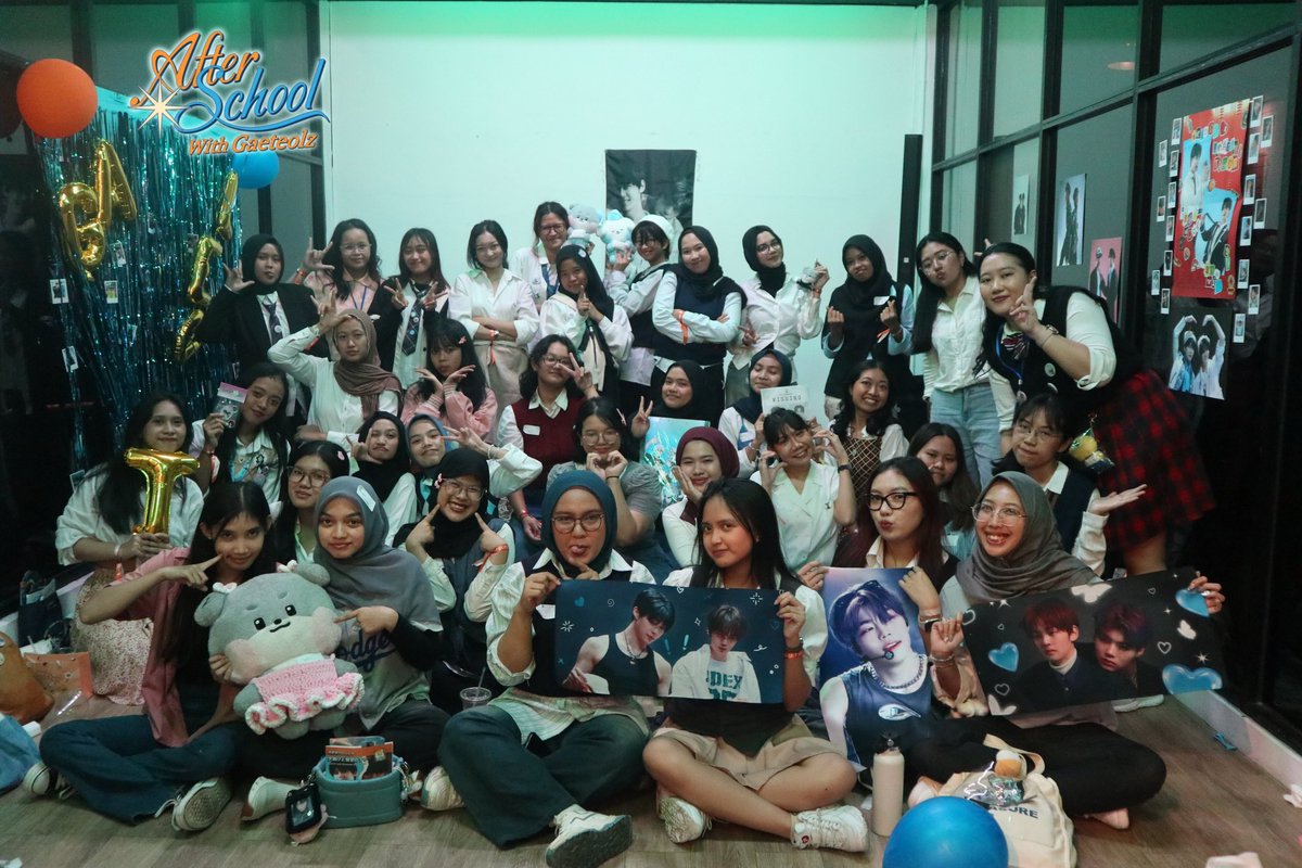 Thank you for all participant ✨🩵🧡

Maybe, see u at next event? 🩵🧡

#AfterSchoolWithGaeteolz