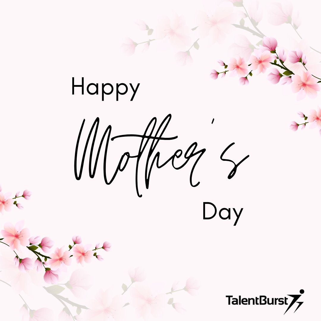 TalentburstInc's tweet photo. Happy Mother’s Day to all the incredible moms—biological, adoptive, foster, stepmoms, mentors, and mother figures who inspire, nurture, and lead with love. Your impact reaches far beyond words, shaping lives and futures every day. 💐💖 
#MothersDay #CelebratingAllMoms https://t.co/b65QejOA5K