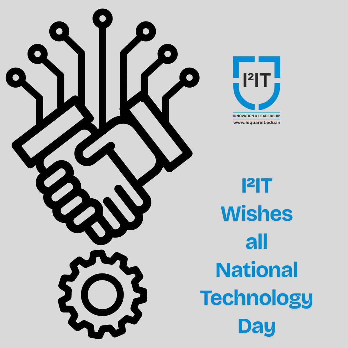 On this National Technology Day🇮🇳 , I²IT proudly salutes the spirit of scientific innovation and technological excellence that propels our nation forward.

#i2it #isquareitpune #engineersedge #NationalTechnologyDay #I2ITPune #InnovationAndLeadership #EngineeringEducation