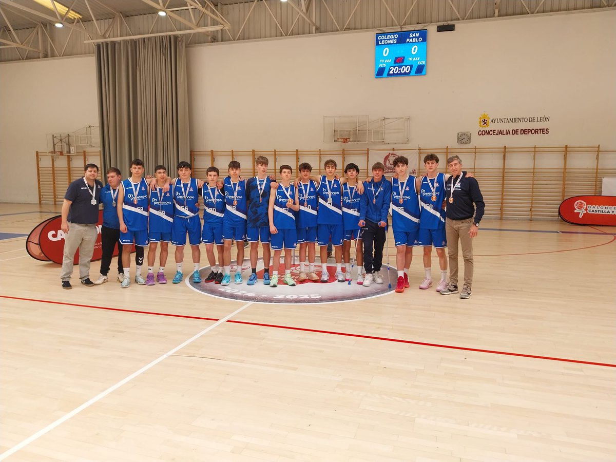 FBCyL (@fbcyl) on Twitter photo 🏆 Copa CyL Cadete Masculina ⛹️♂️ 2ª División | Cuadro de Honor🏀
🥇 Campeón #CyDLColegioLeonés A
🥈 Subcampeón <a href="/CanteraSPB/">CanteraSPB</a>
➡️ Semifinalistas
<a href="/CJuventudAranda/">Juventud Aranda</a>
#CyDLColegioLeonés B 🏆 Copa CyL Cadete Masculina ⛹️♂️ 2ª División | Cuadro de Honor🏀
🥇 Campeón #CyDLColegioLeonés A
🥈 Subcampeón <a href="/CanteraSPB/">CanteraSPB</a>
➡️ Semifinalistas
<a href="/CJuventudAranda/">Juventud Aranda</a>
#CyDLColegioLeonés B
