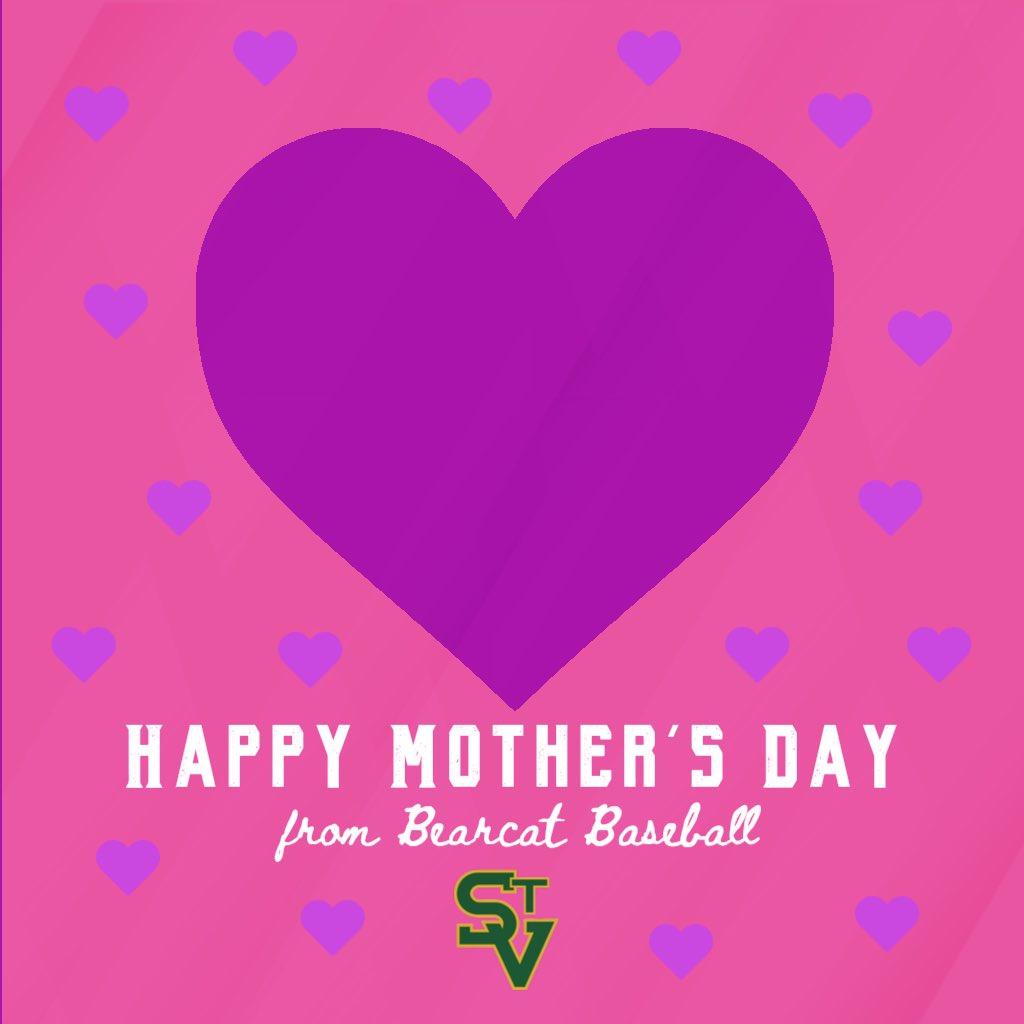 Happy Mother’s Day from Bearcat Baseball! 💐