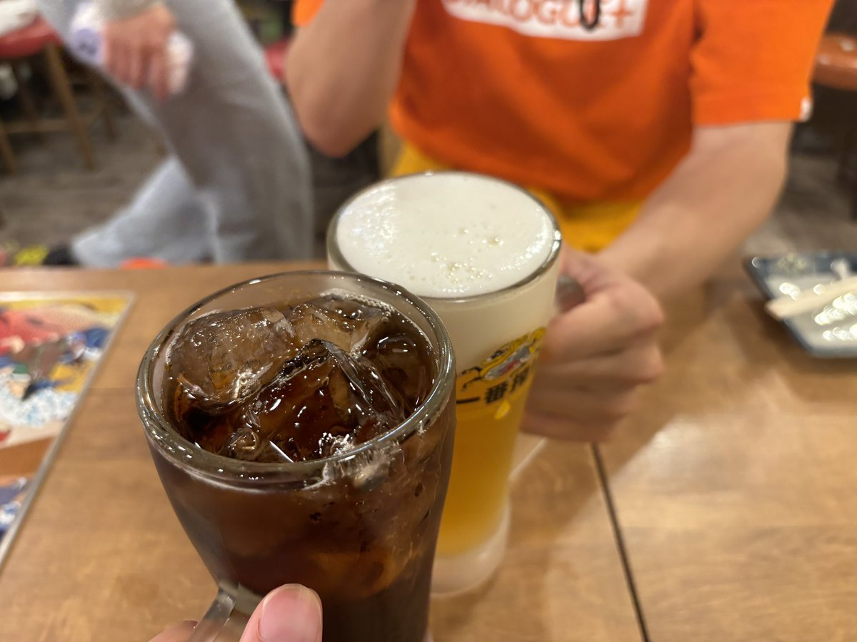 乾杯！！！🍻🍻🍻