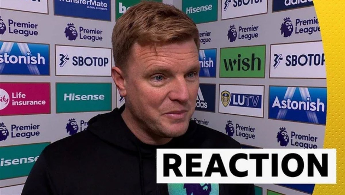 🎙️ : Newcastle United manager Eddie Howe says as a good will gesture he and his players agreed to play today’s 2nd half Vs Chelsea as though they had 10 men.

Unbelievable sportsmanship 👏🏻👏🏻