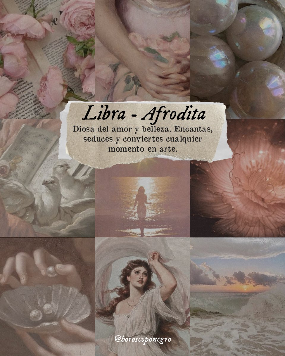 Este es la diosa griega que te representa a ti, Libra ♎️🏛️