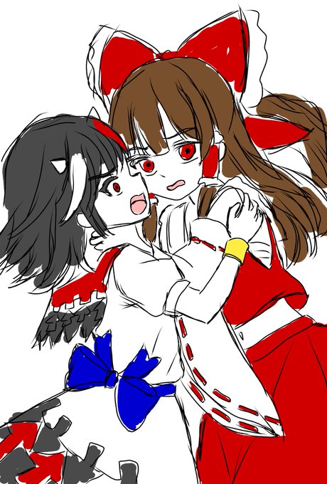 アップしてなかったのがいくつかあった 霊夢、正邪、ルーミア