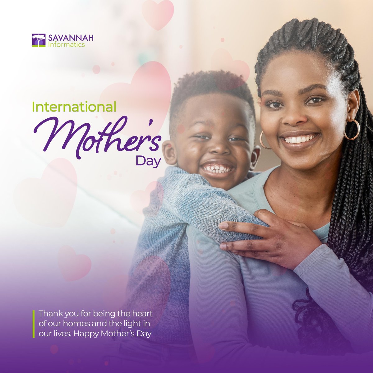 This #MothersDay, we honour the incredible women who have shaped our lives with boundless love and sacrifice. We salute the amazing moms of Savannah Informatics. Your endless love, sacrifice and multitasking magic inspire us every day. 

Happy Mother's Day! #MothersDay2025