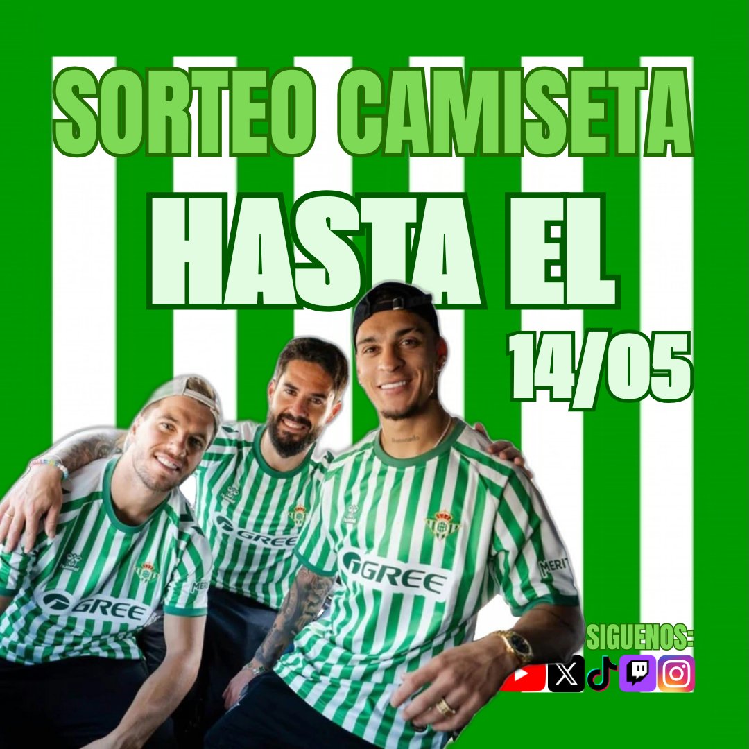 lavozvb's tweet photo. Con motivo de la final europea, queremos realizar un sorteo de la camiseta de la final‼️

Requisitos:
- Seguir a @lavozvb 
- Seguirnos en Instagram (enlace en nuestro perfil)
- Dar RT a esta publicación
- Menciona a 2 amigos

Finaliza el 14 de Mayo y sabremos el ganador en directo en las distintas plataformas.

Mucha suerte a los participantes‼️