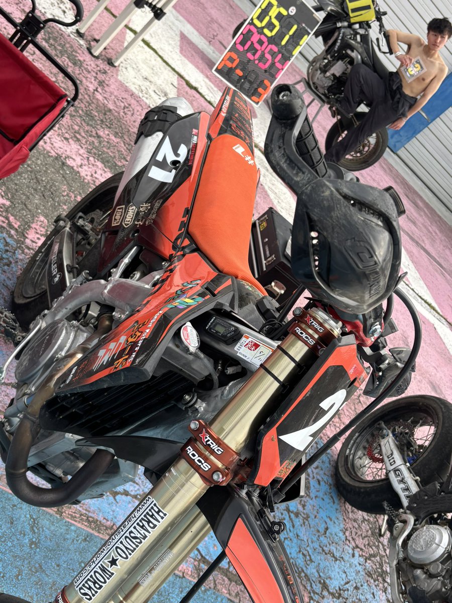 Weiss_P2's tweet image. またCIRCUITの耐久性の高さを証明してしまった🤦‍♂️（テストライダーの鑑）

#CIRCUIT