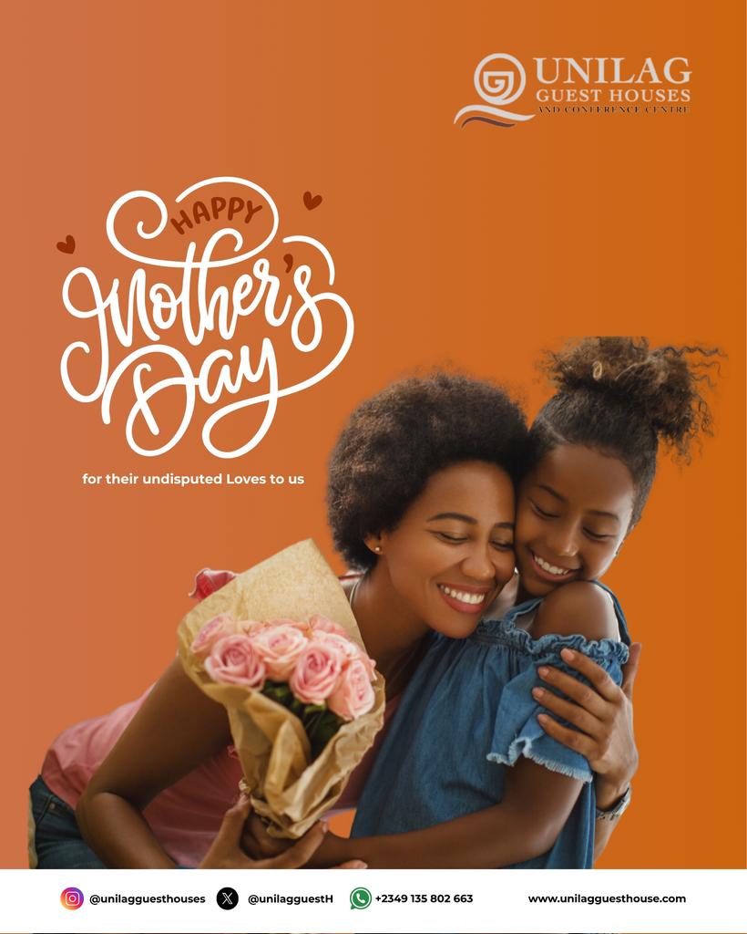 UnilagGuestH's tweet photo. To all the mothers out there, Happy Mother's Day https://t.co/spC8pdc4We