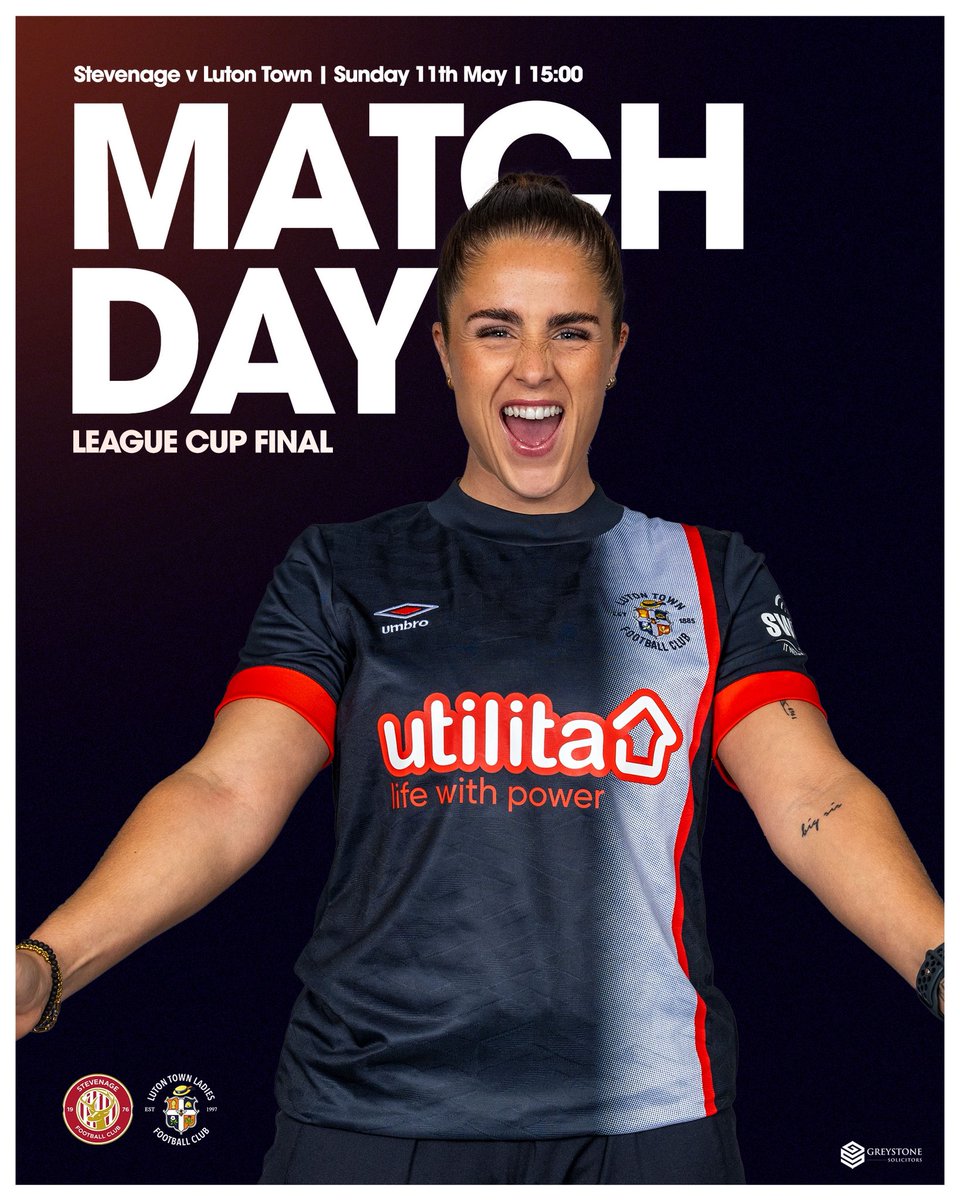 Luton Town Ladies FC (@ltlfc_official) on Twitter photo ๐๐๐๐๐จ๐ ๐๐จ๐ฃ ๐๐๐ก๐๐ ๐ ๐๐ง๐๐๐๐๐ฌ!!!
๐3PM kick-off
๐๏ธ The Eyrie - @bedfordtownfc
๐๏ธFREE FOR ALL SUPPORTERS
@duncanjackphoto <a href="/GreystoneSols/">Greystone Solicitors</a> ๐๐๐๐๐จ๐ ๐๐จ๐ฃ ๐๐๐ก๐๐ ๐ ๐๐ง๐๐๐๐๐ฌ!!!
๐3PM kick-off
๐๏ธ The Eyrie - @bedfordtownfc
๐๏ธFREE FOR ALL SUPPORTERS
@duncanjackphoto <a href="/GreystoneSols/">Greystone Solicitors</a>
