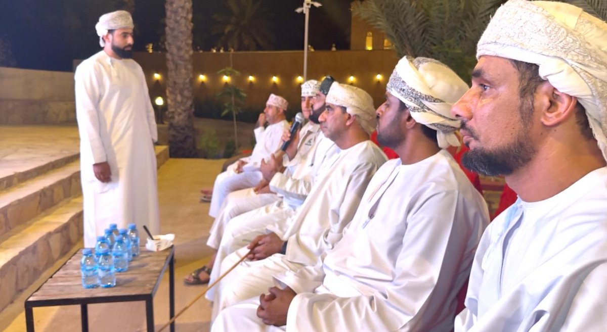 أقيمت مساء يوم الجمعة ٩ مايو ٢٠٢٥م بحارة العقر بولاية نزوى محاضرة جماهيرية بعنوان الصناعة والابتكار والهياكل الأساسية في المدن والمجتمعات المستدامة قدمها م.سعيد الشيذاني ضمن فعاليات الفريق الوطني الممثل لسلطنة عمان بالاولمبياد الخليجي للروبوت٢٠٢٥
<a href="/al_tanmia/">التنمية المعرفية</a> 
<a href="/EduGovDkh/">تعليمية الداخلية</a>