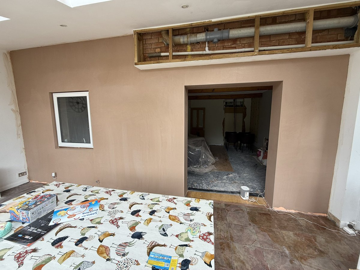 Damp proofing in Somerset 
Salt contaminated walls, not any more #damp