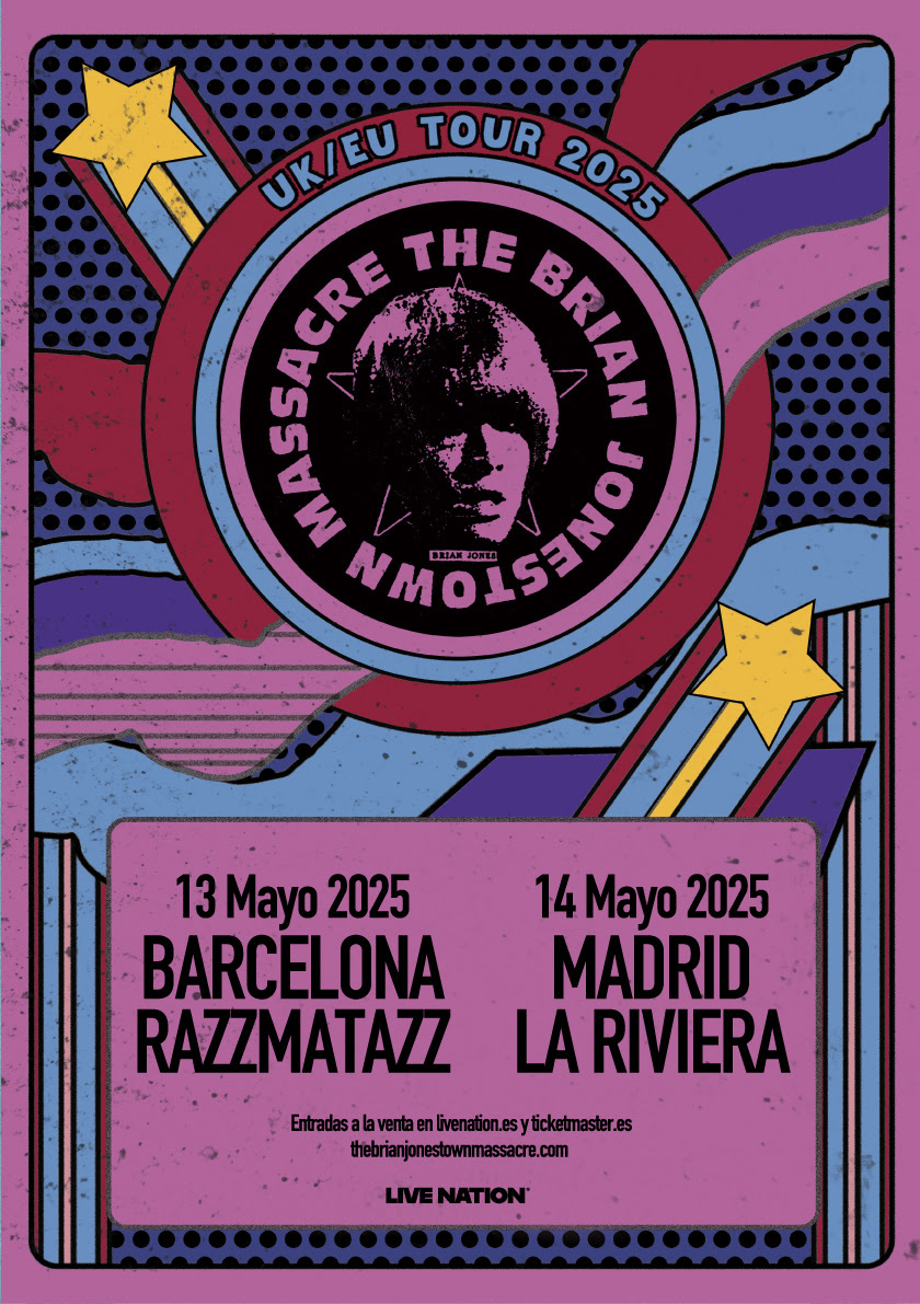 Te recordamos que esta semana tienes cita con The Brian Jonestown Massacre, la banda vuelve a Madrid y Barcelona para presentar ‘The Future Is Your Past’ notedetengas.es/the-brian-jone… #TheBrianJonestownMassacre #Madrid #Barcelona #Mayo