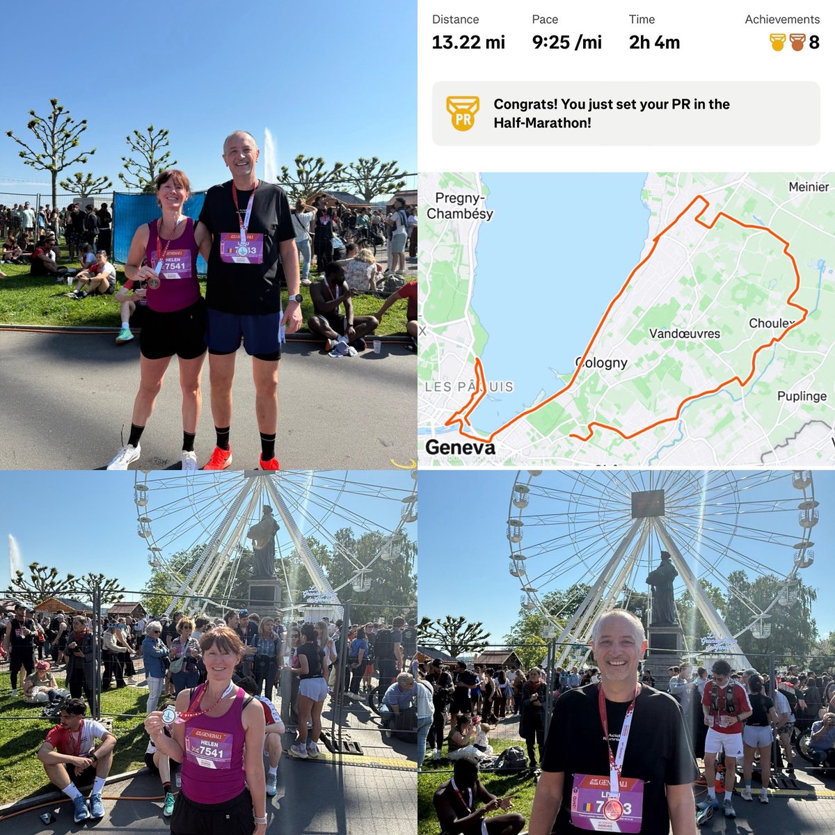 #Geneva 
#halfmarathon
🏃‍♀️🙌🤩☺️