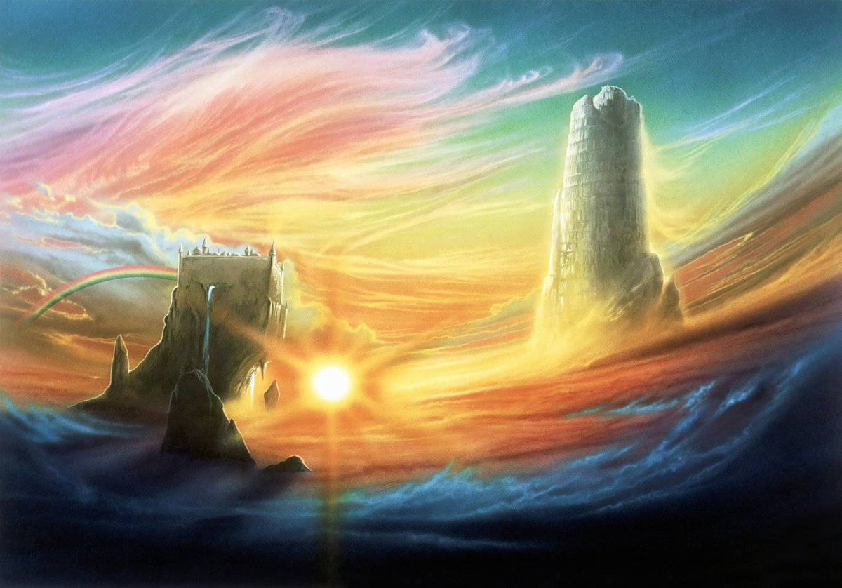 peachflavor3d's tweet photo. The artwork of #Ys: Ancient Ys Vanished used on the cover of the #FujitsuFM7, #MSX2, #NEC #PC88/#PC98 and #SharpX1 in Japan and #MSDOS/#AppleIIGS (NA/Taiwan). It was also used for Ys: Book I&amp;II on the #PCEngine. Usual upscale/clean/retouch process applied. No clue on the artist. https://t.co/HsAoXdAc3d