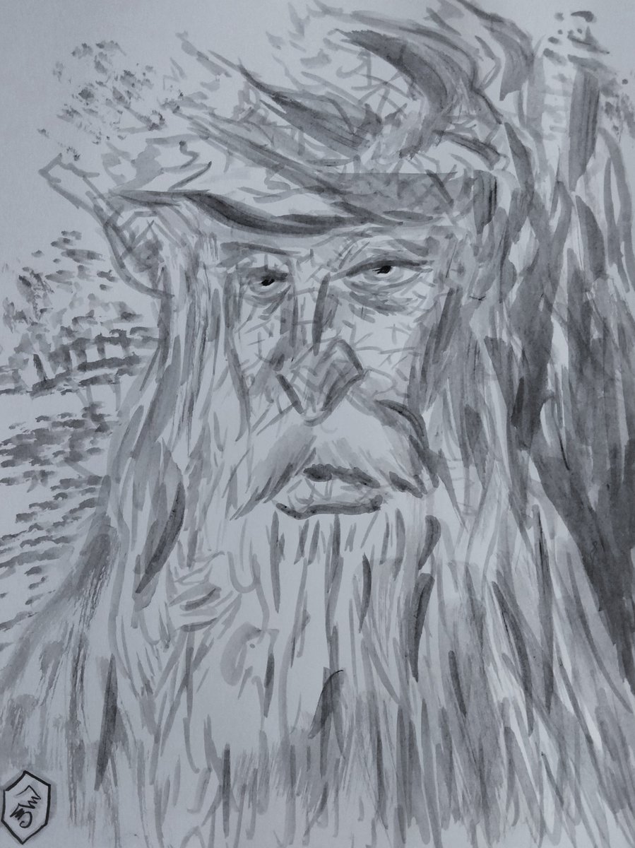 dagomarosart's tweet image. Treebeard ink painting,
Gift for a friend 

#dagomarosart #tolkien #treebeard #ink #inkpainting #tolkienart #lotr #lordoftherings #ent