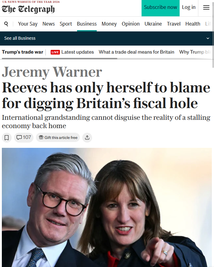 As Starmer preens and postures on the international stage, Reeves and Miliband continue to propel the nation towards the singularity of their ever-expanding financial ‘black hole’. We need a sound and balanced energy policy to underpin reindustrialisation, national wealth