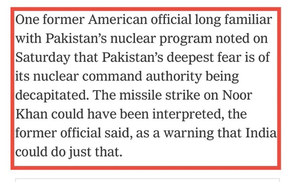 FUCK! We really did hit the goldmine in Noor Khan 💥💥

NYT was right - that’s when Pakis pressed the panic button.

PS: For those who aren’t aware, this plane belongs to US Department if Energy - basically tracks radioactivity ☢️ 😈