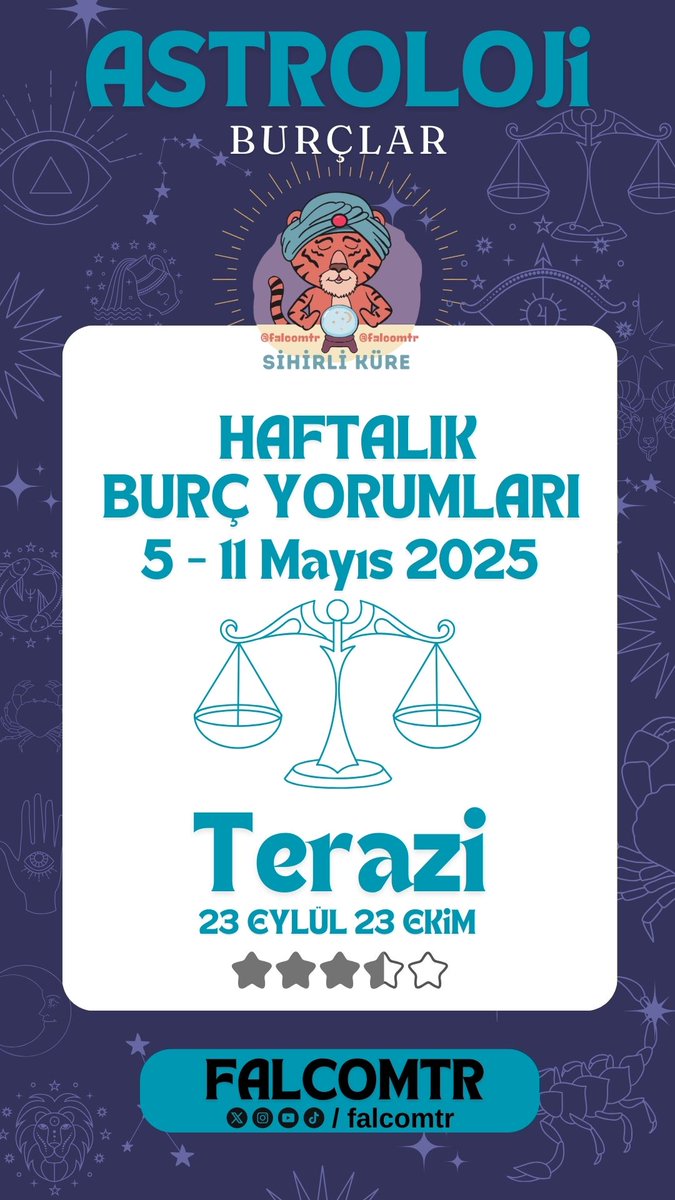 xfalcomtr's tweet photo. Haftalık Burç Yorumları 5-11 Mayıs 2025 Terazi Burcu #terazi #fal #tarot #burclar #astroloji #sondakika https://t.co/vDIUQl2IUf