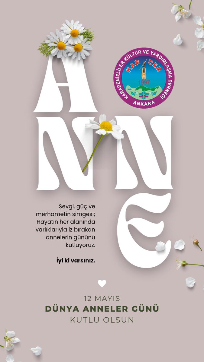 Kıymetli annelerimizin günü kutlu olsun.