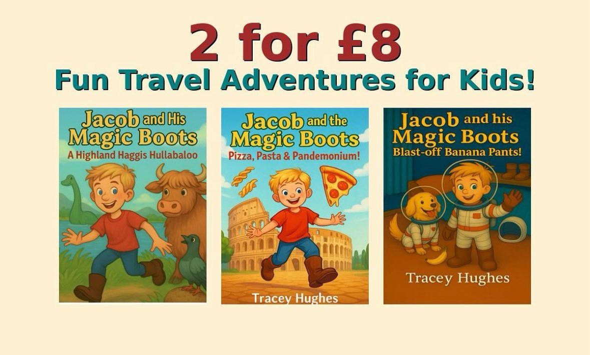 jacobsboots1's tweet photo. NEW on Etsy!
Looking for the perfect screen-free gift for little adventurers?
#books #kidsbooks #explorer #italy #scotland #spacebook #dinosaurbook #jungle #junglestory #indieauthor https://t.co/UtaDfeo3R6