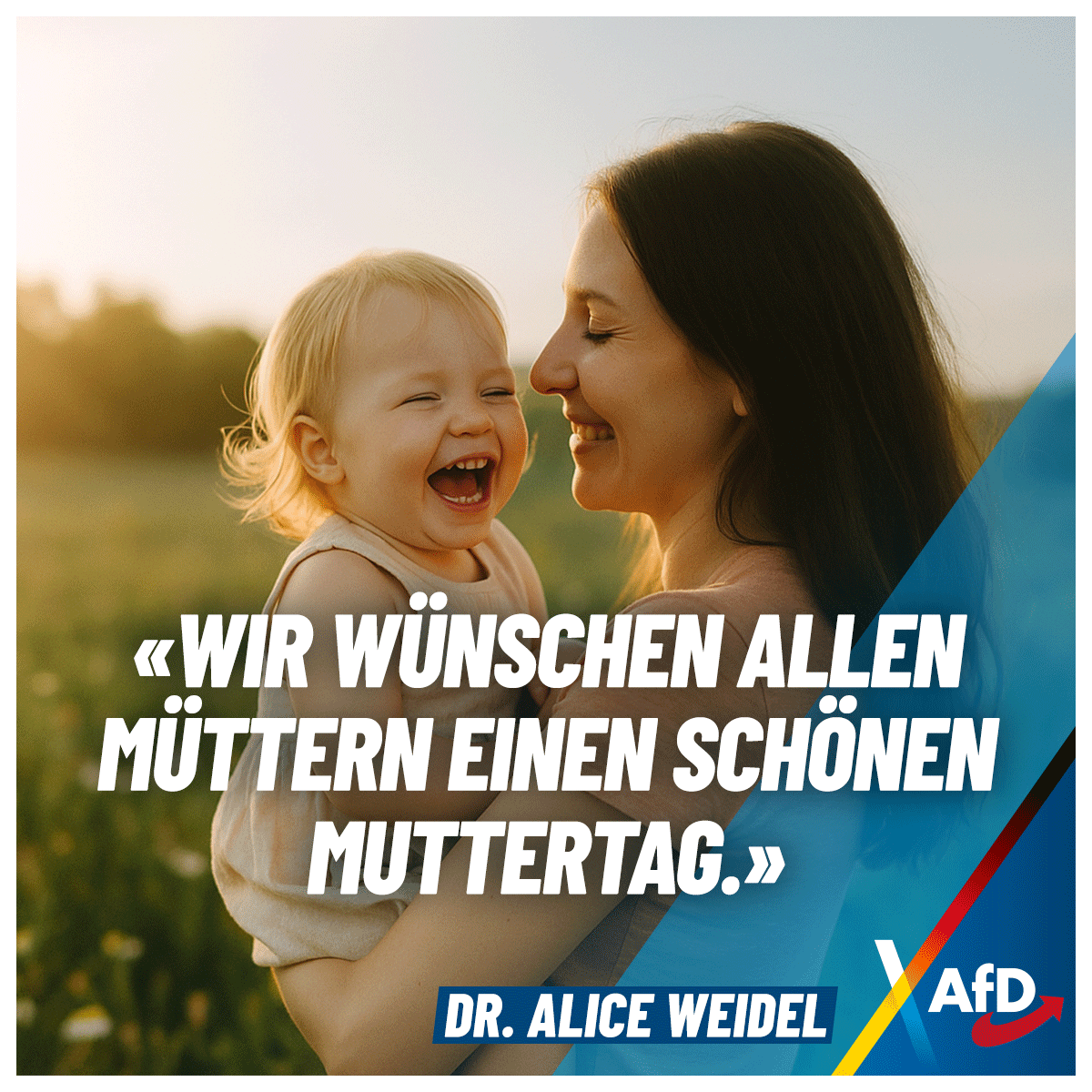Ein herzliches Dankeschön an alle Mütter! Sie leisten der Gesellschaft einen unverzichtbaren Dienst. Das wissen wir nicht nur am heutigen Muttertag zu schätzen.💙💙💙
