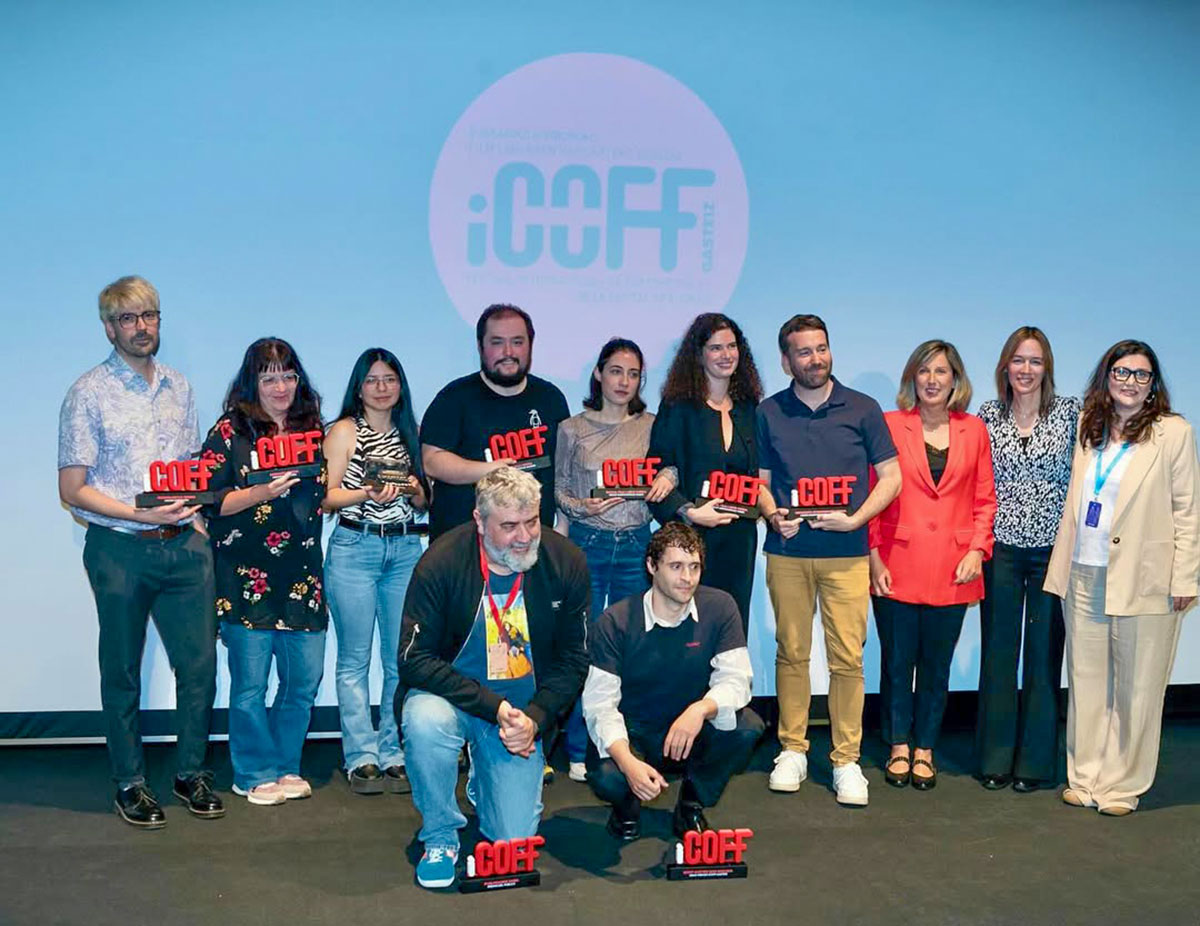 🎬 Ayer concluyó con gran éxito la IV edición del #ICOFFGasteiz. 'El Príncep' de Àlex Sardà se alzó con el Gran Premio, mientras que 'Utländsk' de Alba Lozano fue reconocido como mejor corto vasco y ya está disponible en Filmin. Con más de 900 obras presentadas y salas llenas, el