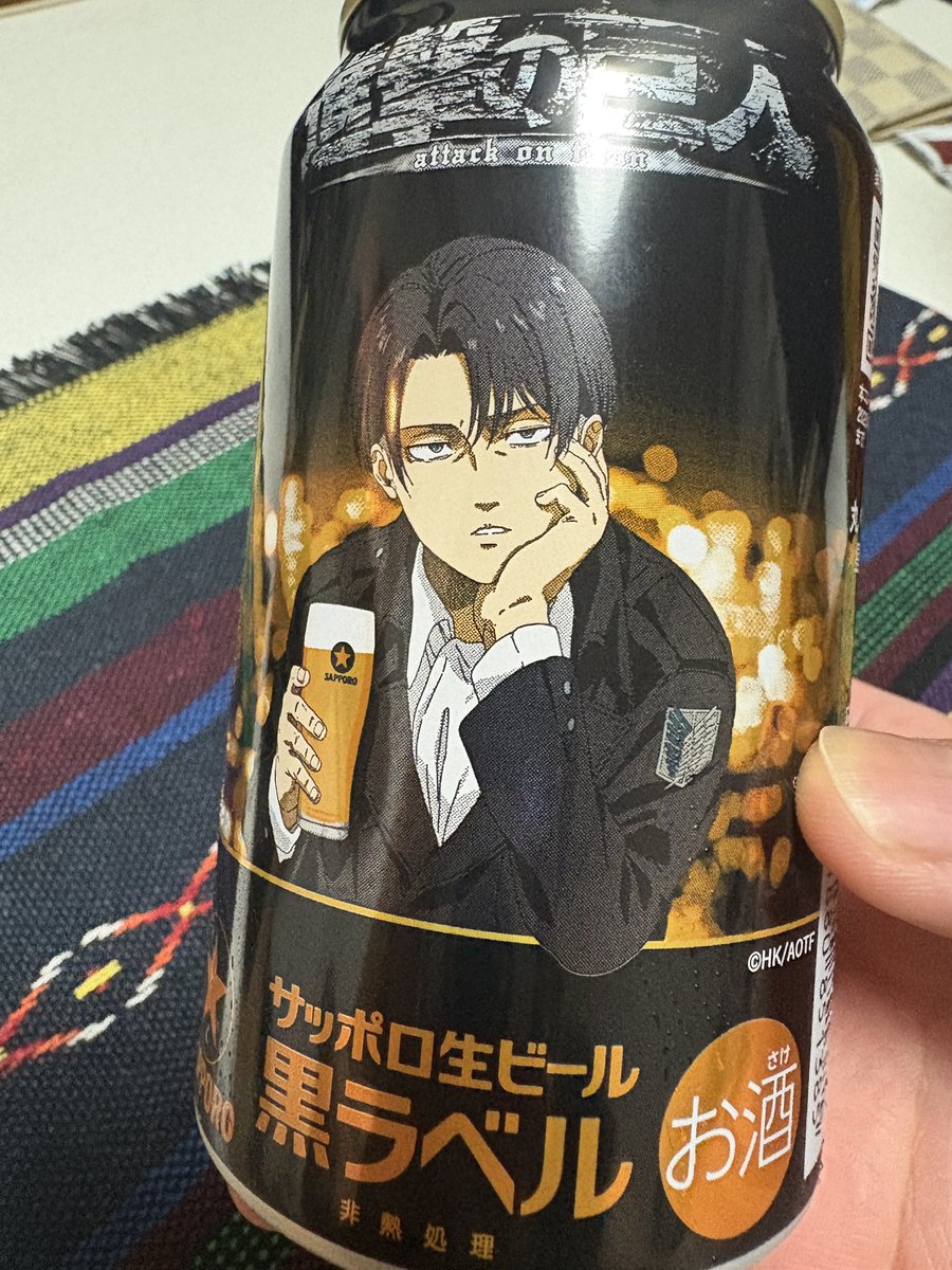 大好きなビールの表紙が推しなら買ってしまいますよ