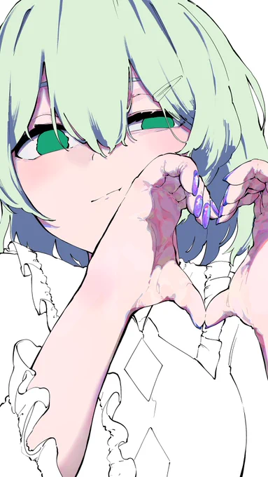 描いてます 