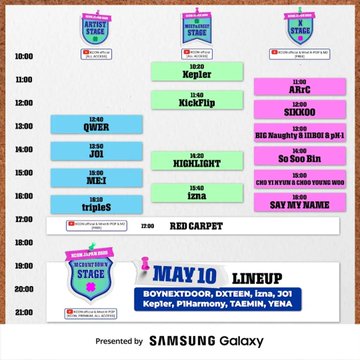 KCON JAPAN 2025 情報共有 tweet media