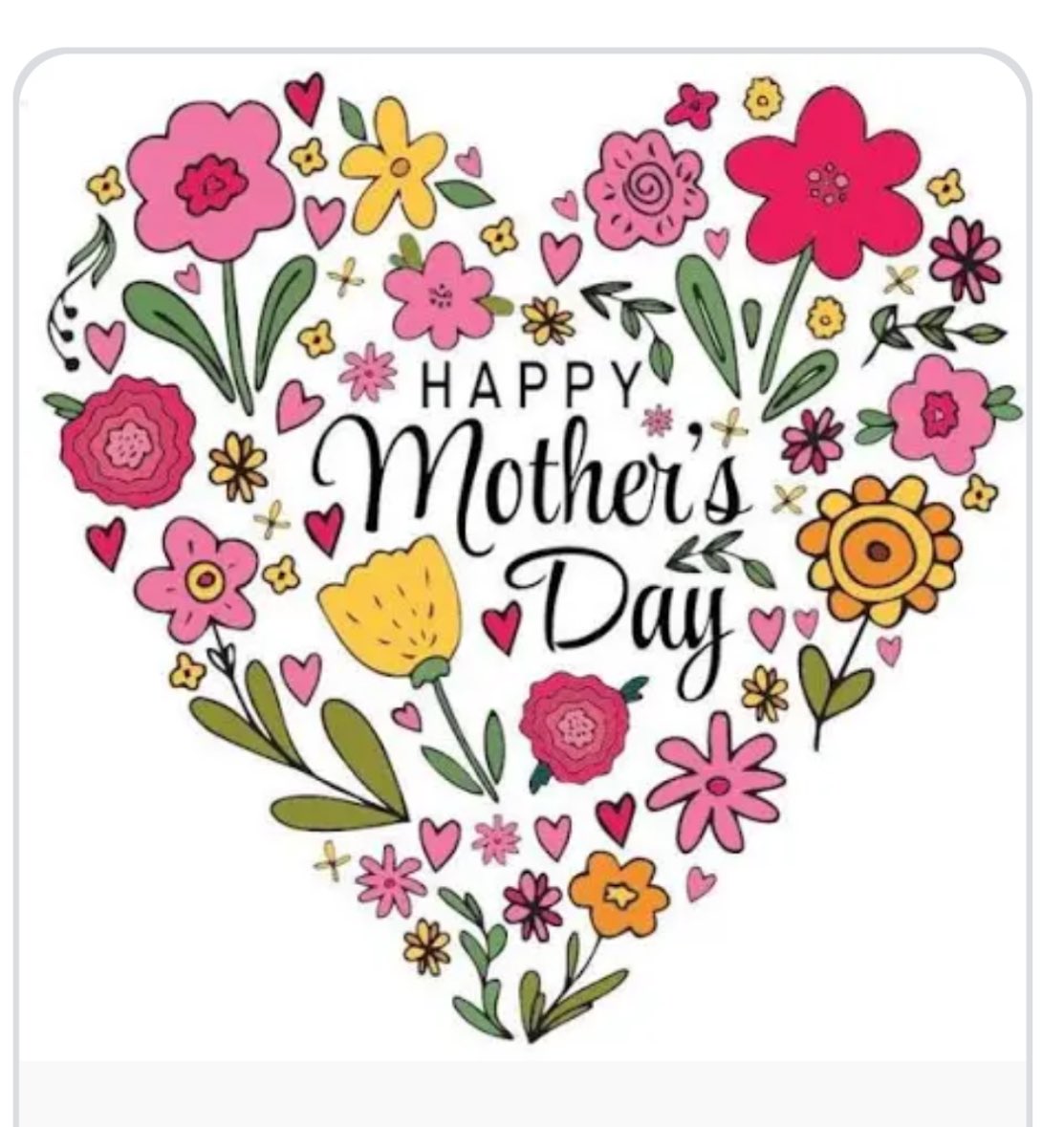 To all the mom’s, we hope you have a wonderful day!