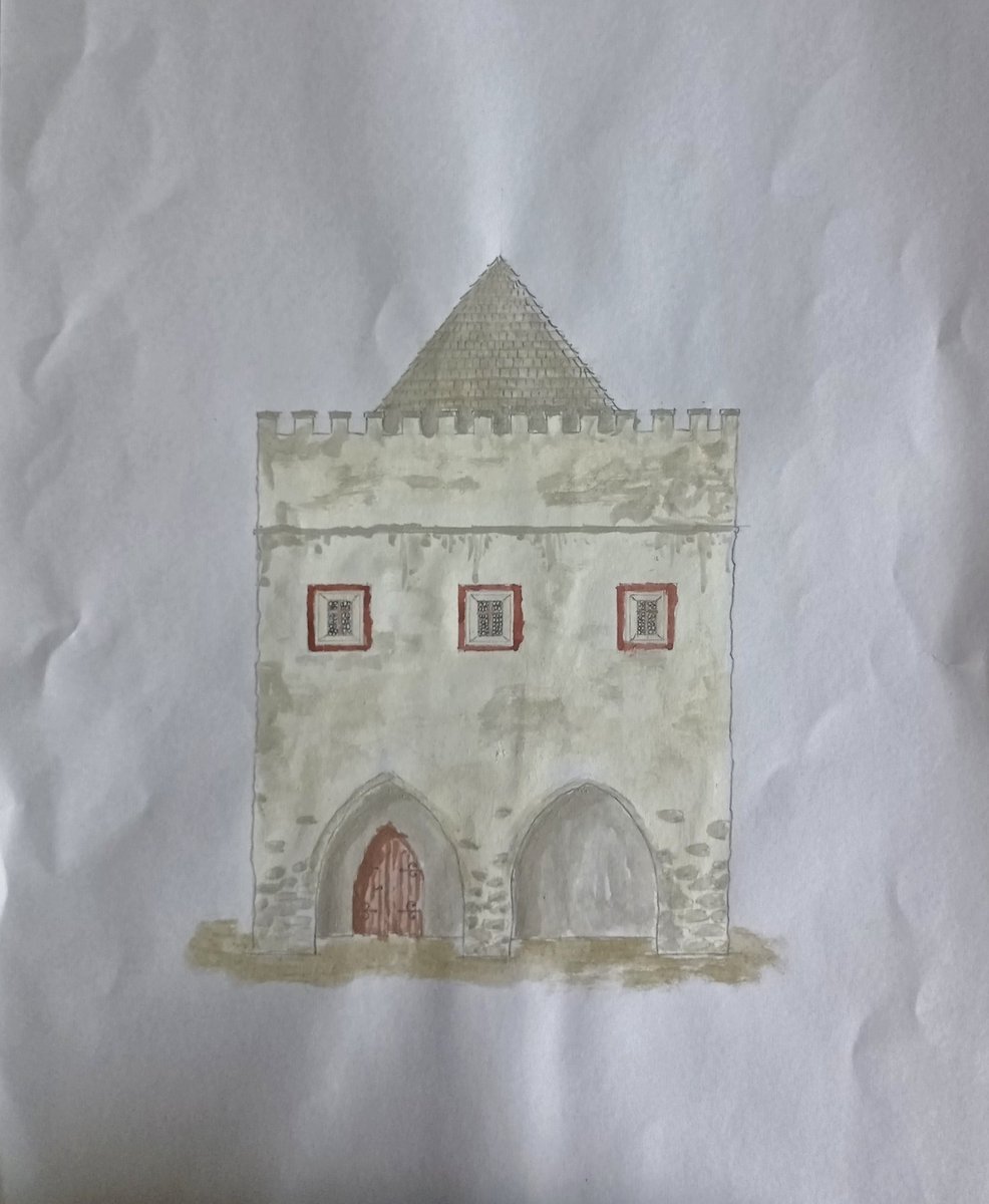 wojczym's tweet image. House from the game Kingdom come deliverance 2