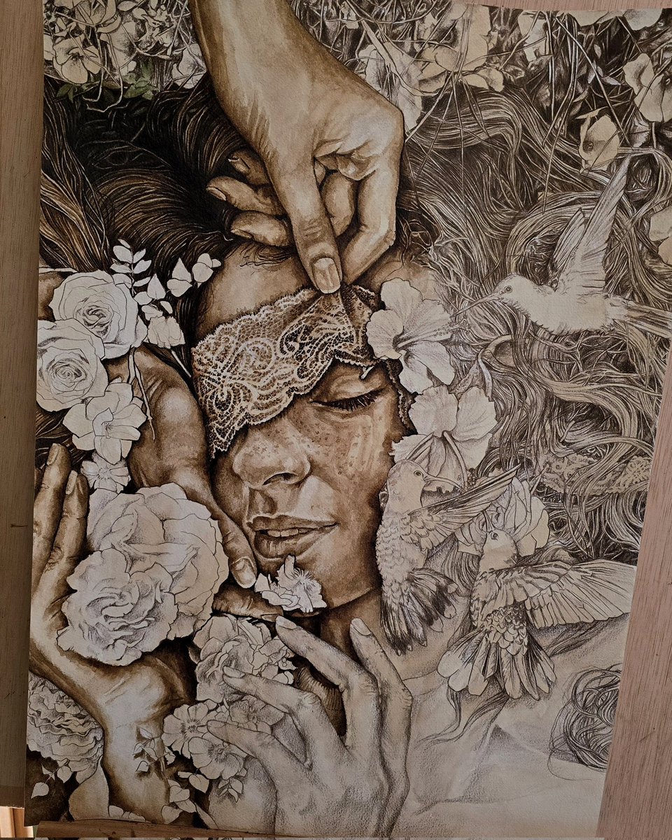 Sunday 👩🏻‍🎨
"Awakening" #workinprogress