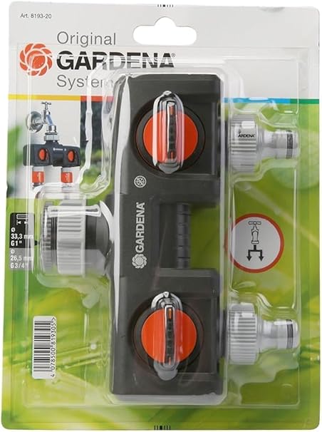 InfluCoast's tweet photo. 🔥 UVP: 28,49 € – Jetzt nur 17,99 €! 🌟
 Gardena 2-Wege-Verteiler: Zwei Geräte an einem Wasserhahn, flexibel und regulierbar. 🌱🚿
#Gardena #Gartenpflege #Bewässerung 🚀

https://t.co/VqZKMo1w51 https://t.co/sa9ijrLDgr