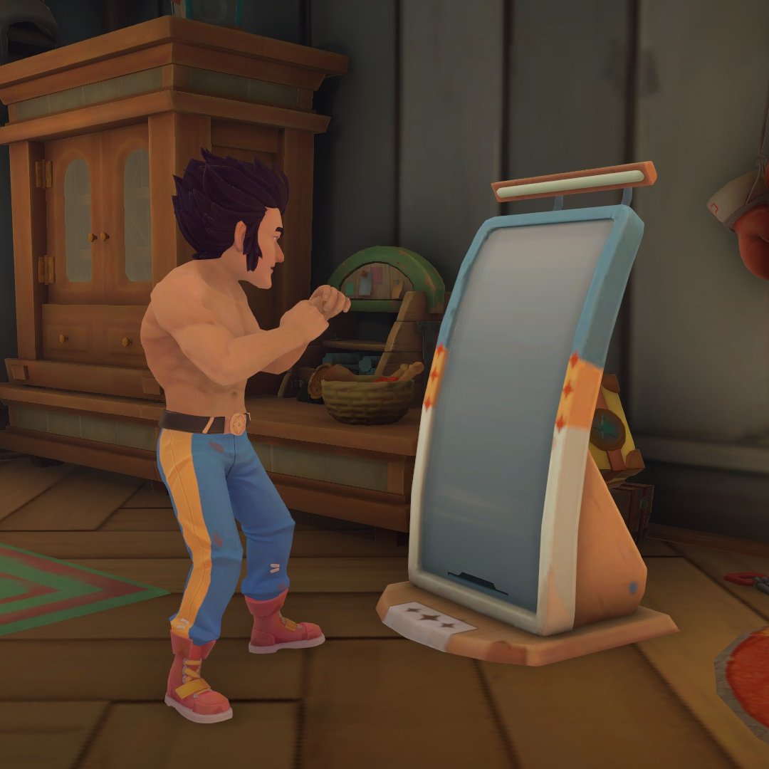 This is how I've always thought the mirror mission should look 😅💪

#MyTimeatSandrock