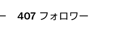 皆様400フォロワー達成致しました！ありがとうございます✨