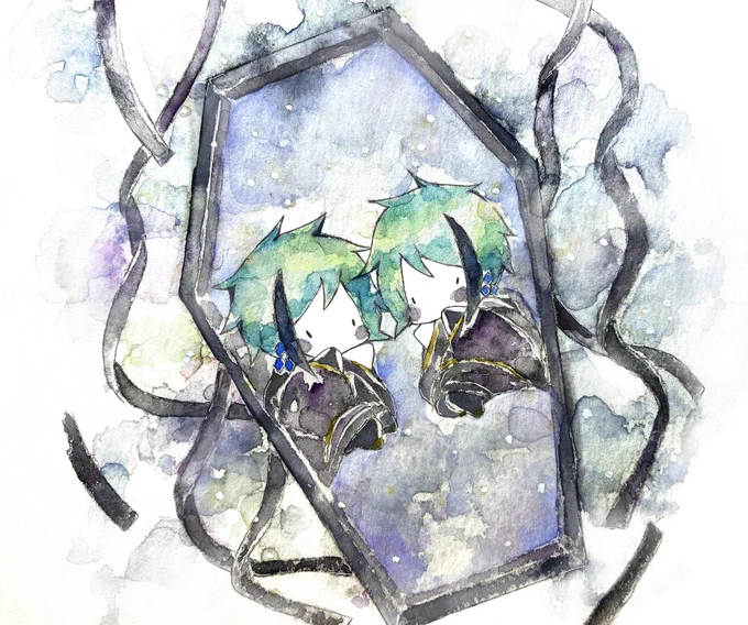 #twstファンアートリーチ兄弟 