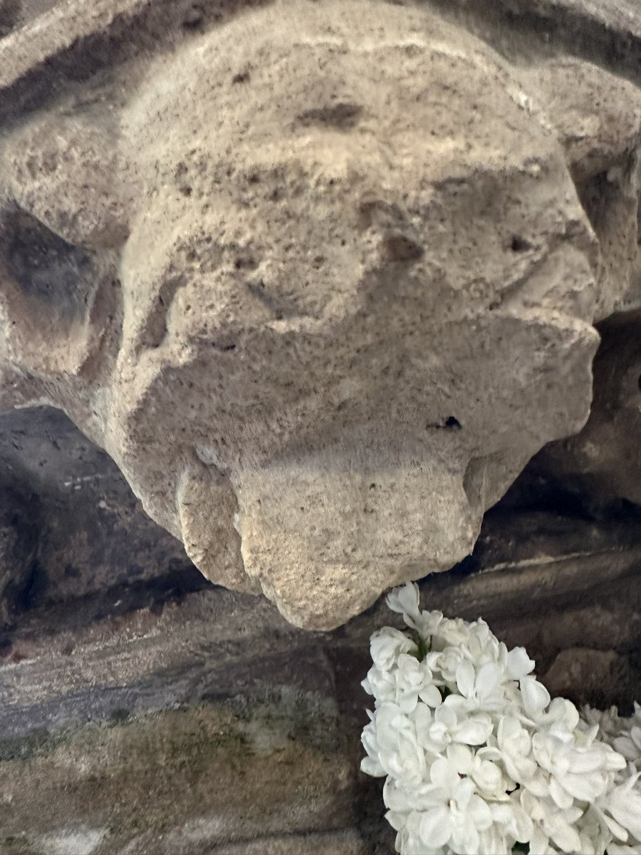 Hunky punks, tongue stickers and a grinner. St. Mary’s <a href="/ChurchesFest/">West Lindsey Churches Festival, Lincolnshire</a>