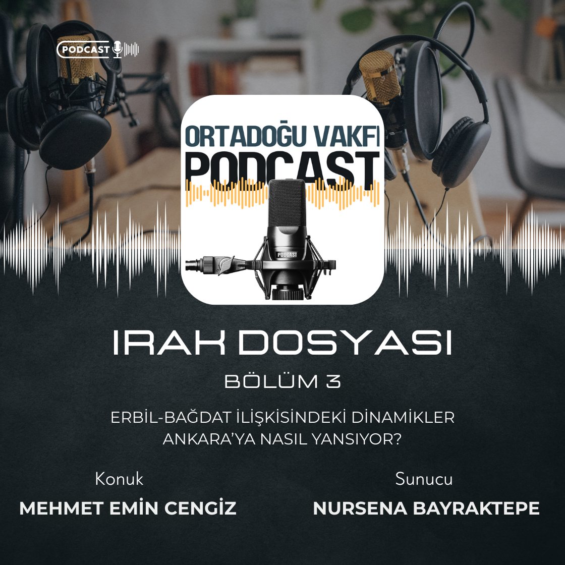 🎙 IRAK DOSYASI | 3. Bölüm Yayında!
📌 Konu: Erbil-Bağdat İlişkisindeki Dinamikler Ankara’ya Nasıl Yansıyor?
👤 Konuk: Mehmet Emin Cengiz (<a href="/EminCengiz92/">Mehmet Emin Cengiz</a> )
🔗creators.spotify.com/pod/show/ortad…

IKBY’nin bağımsızlık referandumundan, KDP-KYB arasındaki çekişmelere ve Türkiye’nin denge