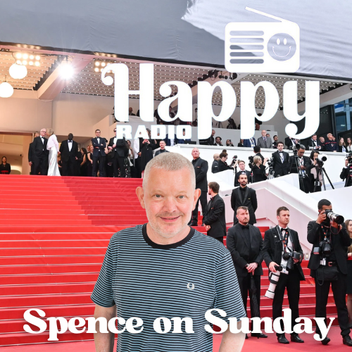To celebrate the Cannes Film festival starting (next Tuesday) Spence will be playing the Top 5 most recent songs from movies that have hit the number 1 spot in the UK, including the first ever original Disney song to top the Official Singles Chart. On <a href="/HappyRadioUK/">Happy Radio UK</a> 2-4pm.