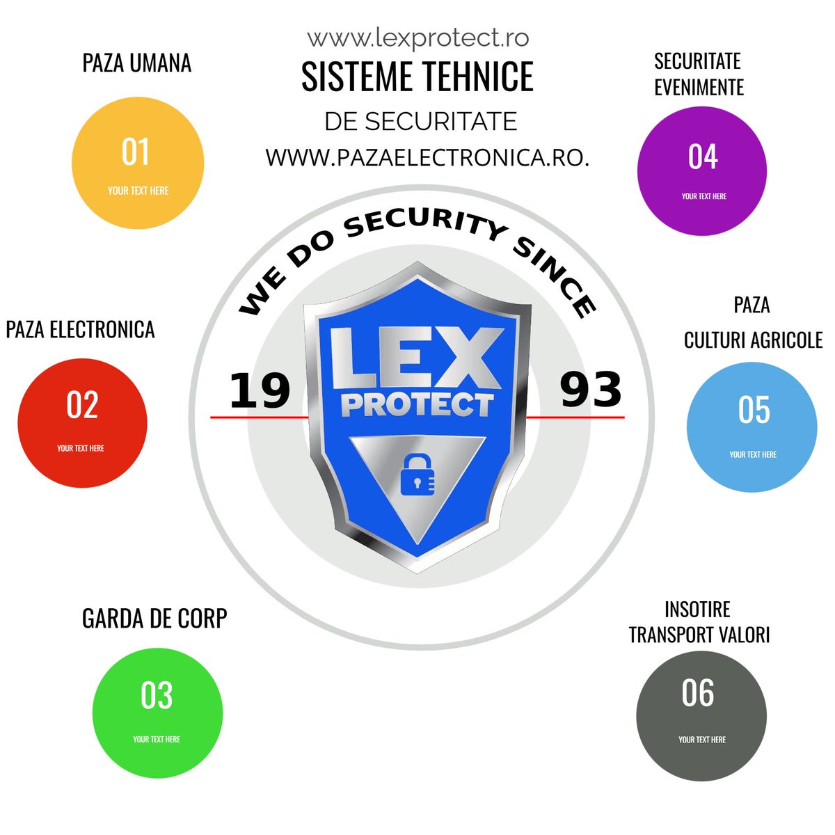 LexProtect's tweet image. 🔒 Într-un mediu în continuă schimbare, siguranța nu este un lux – este o necesitate.
LEX PROTECT oferă servicii integrate de securitate:
✅ Pază și protecție umană
✅ Sisteme de supraveghere avansate
✅ Monitorizare și intervenție
✅ Control acces &amp;amp; transport valori