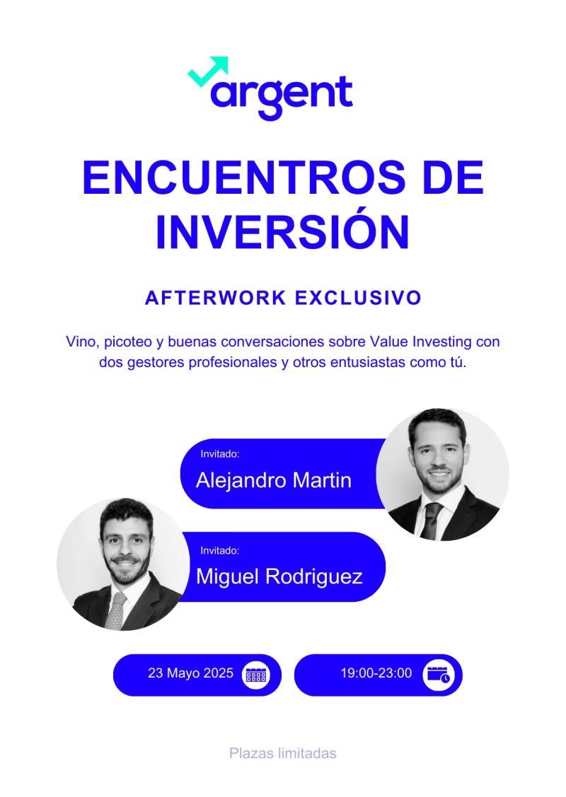 SpainArgent's tweet photo. 🚨No te pierdas nuestro próximo Encuentro de #Inversión con no uno, sino dos de los fundadores y gestores de @horosfunds, @alemartintoledo y Miguel Rodríguez. 

🗓️ Viernes 23 de mayo a las 19h en Madrid.

🎟️ Aforo reducido 👉🏻 https://t.co/tjaZvEFKjm

#ValueInvesting #Investment https://t.co/epKRUPxm3l