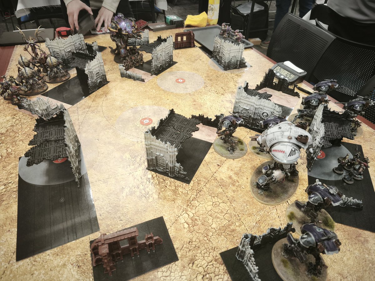 #アラタク
#warhammer
先月中頃にアラタクの大会に参加させていただきました
自分なりに頑張ったかなと思いたい