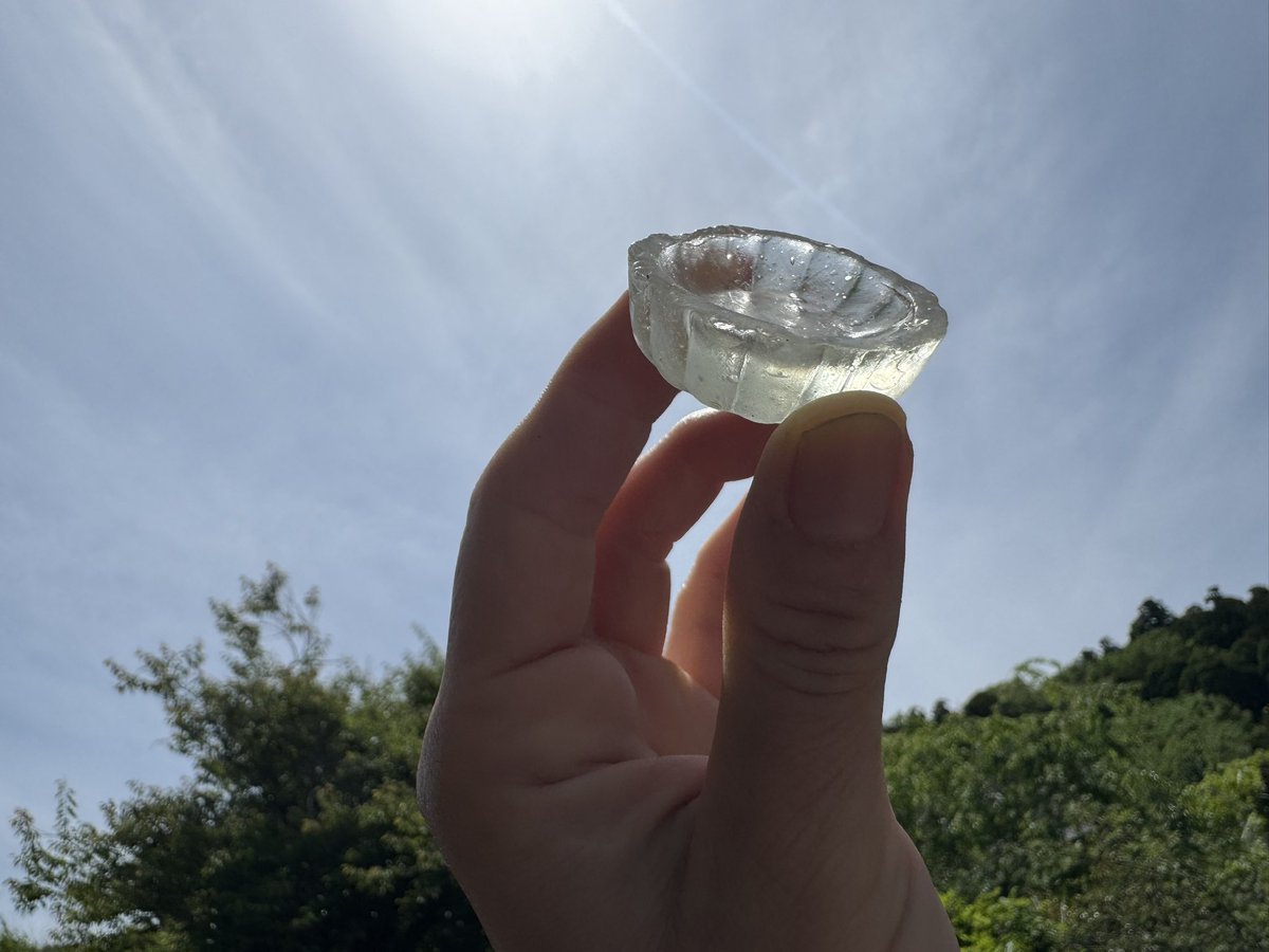 ジープ型 ペロペロ ガラス レトロ瓶 ジープ型 ペロペロ ガラス レトロ瓶