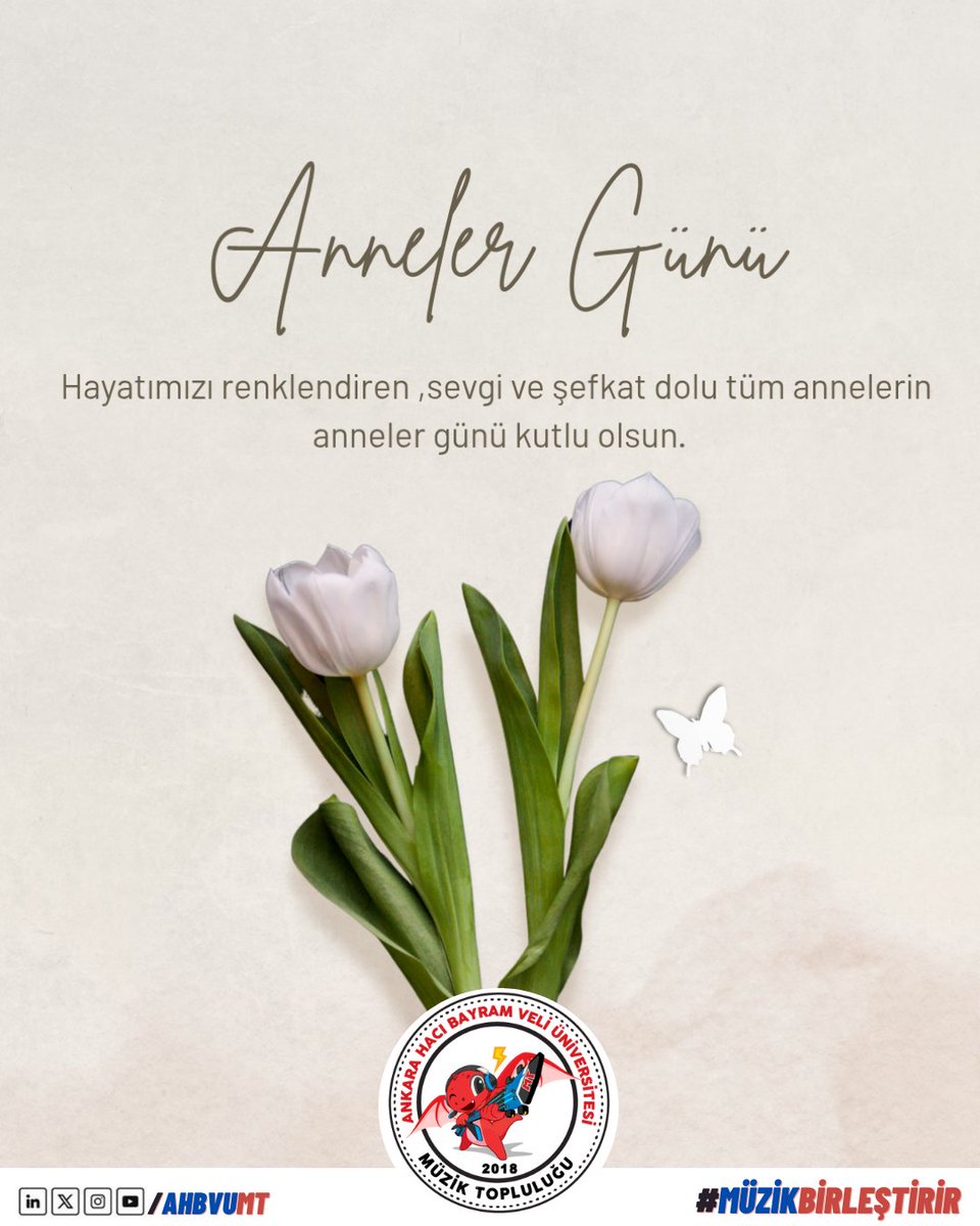 Hayatımıza anlam katan, sevgisiyle yolumuzu aydınlatan tüm annelerimizin Anneler Günü kutlu olsun.

#müzikbirleştirir🌸